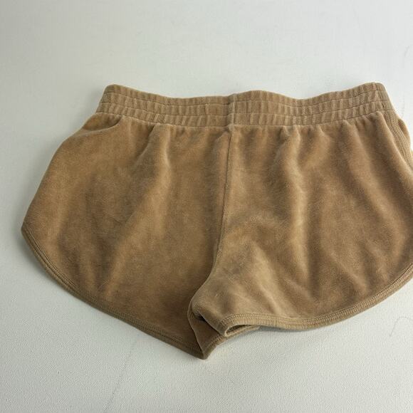 Aritzia Sunday Best Terry Cloth Sweat Shorts Brown Women’s Size XS - Picture 5 of 8